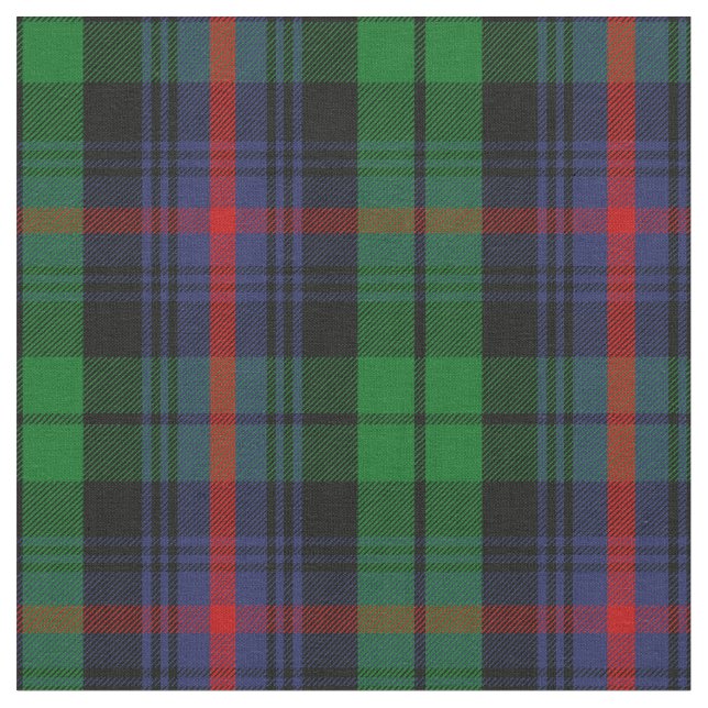 Tecido Impressão do Tartan de Urquhart (Detalhe)