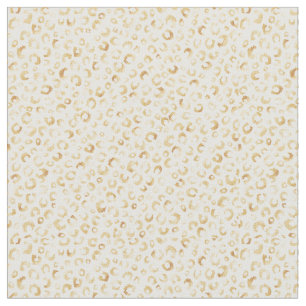 Tecido Impressão Dourada brilhante Elegante Leopard Anim