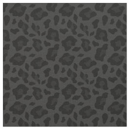 Tecido impressão em animais com padrão leopardo negro