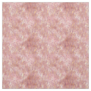 Tecido Impressão em Zebra Dourada Rosa