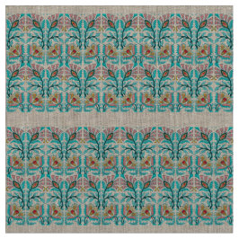 Tecido Impressão floral de flores solares