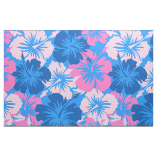 Tecido Impressão floral havaiano da camisa do hibiscus