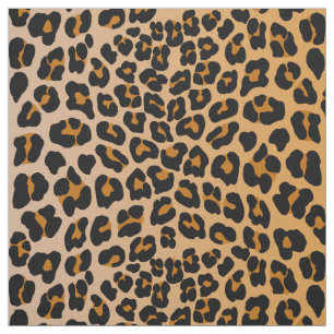 Tecido Impressão Leopardo