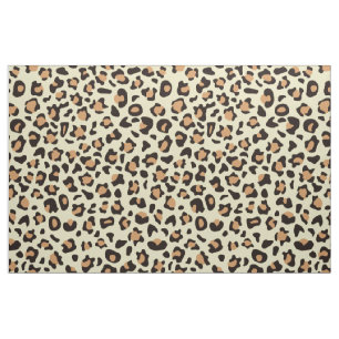 Tecido Impressão Leopardo