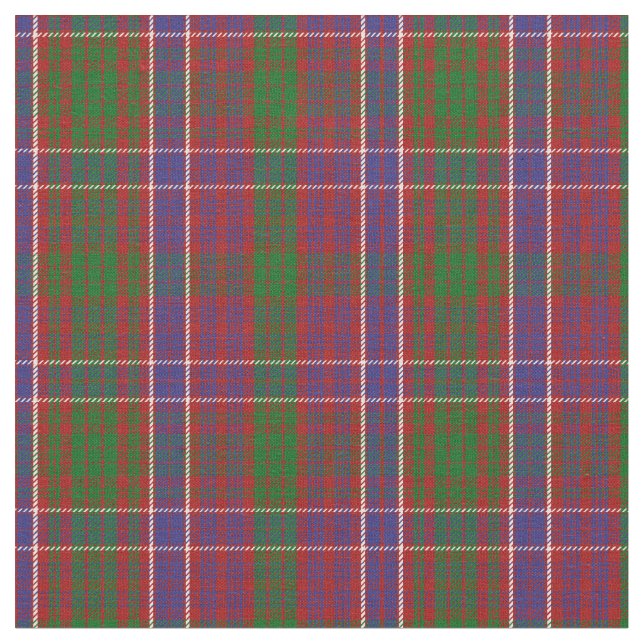 Tecido Impressão MacRae Tartan (Detalhe)