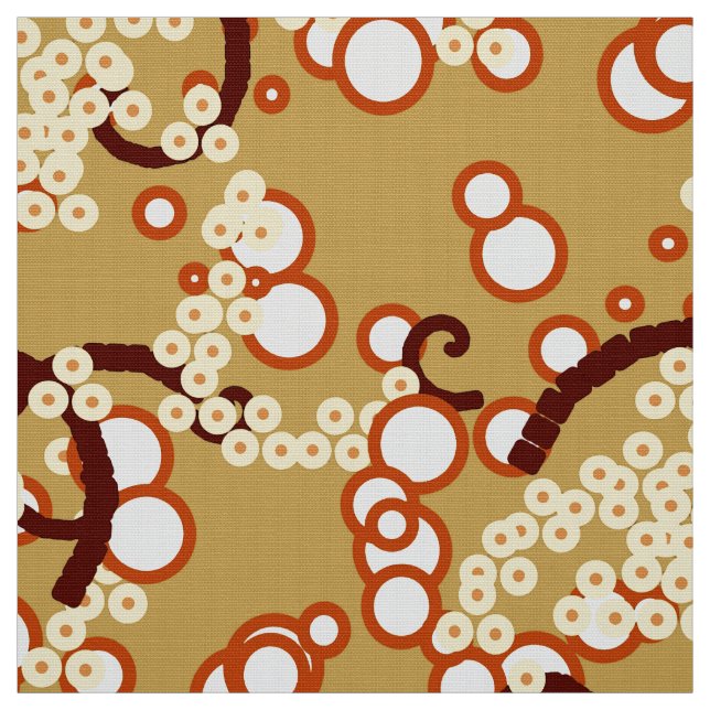 Tecido Impressão Moderna de Confete Abstrato, Dourado Mos (Modelo)