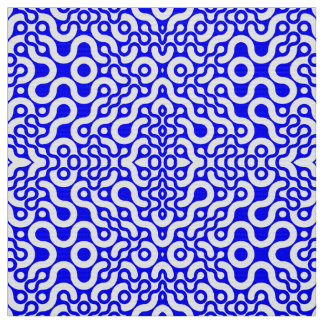 Tecido Impressão Moderno do Médio Azul