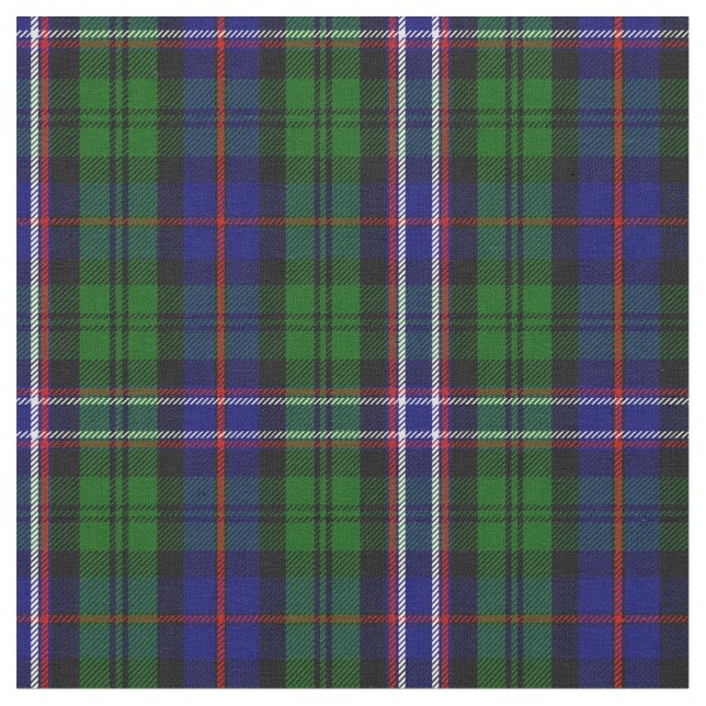 Tecido Impressão nacional escocês do Tartan (Detalhe)