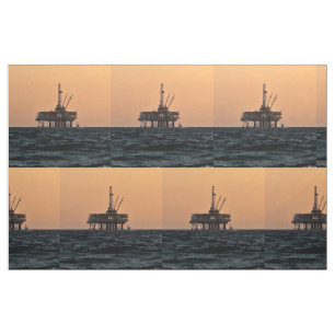 Tecido Impressão Noturna de Gás de Petróleo Offshore Teci