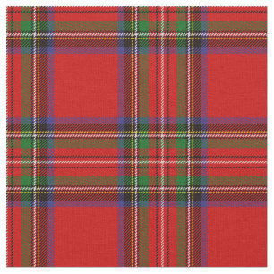 Tecido Impressão real do Tartan de Stewart
