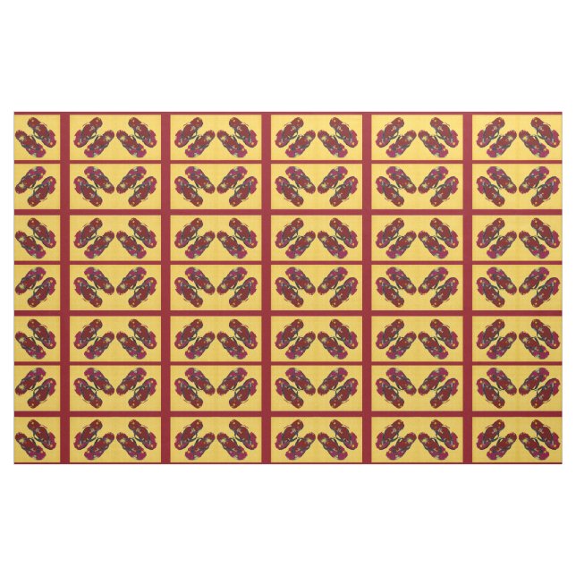 Tecido Impressões grandes (Fat Quarter)