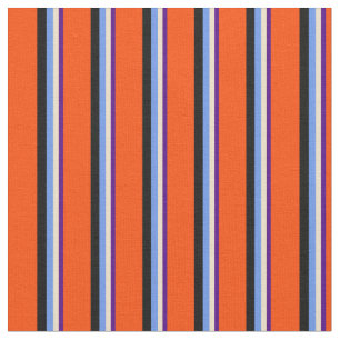 Tecido Indigo, Tan, Cornflower Blue, Black e Red