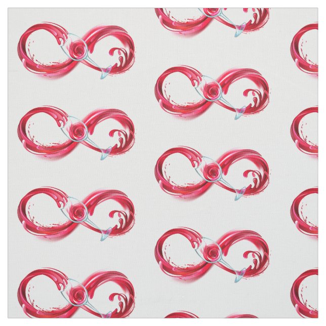 Tecido Infinity with Red Wine (Modelo)