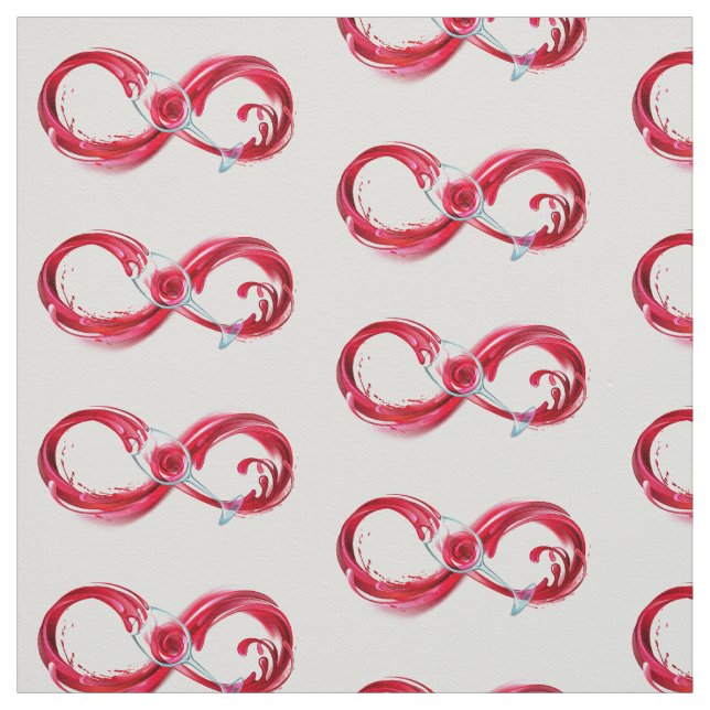 Tecido Infinity with Red Wine (Modelo)
