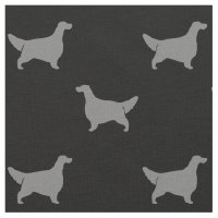 Inglês Setter Dog Silhouettes Padrão