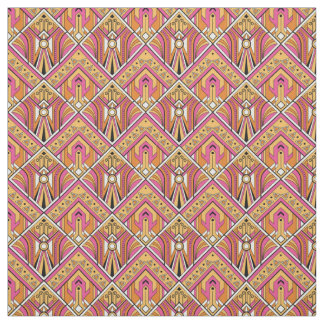 Tecido inspirado pela bela Art Deco