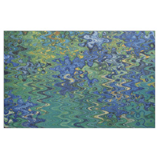 TECIDO ÍRIS REFLETIDA NA ÁGUA