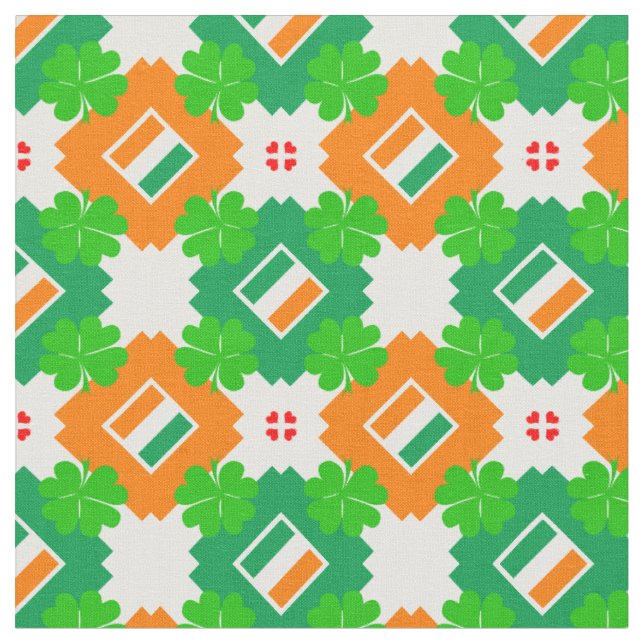 Tecido Irish Flag & Ireland (Detalhe)