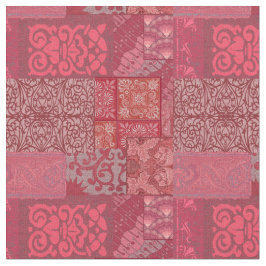 Tecido Isabella Burgundy Red