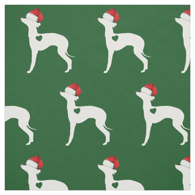Tecido italiano Greyhound Natal Iggy Joann (Modelo)