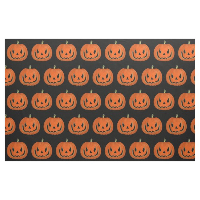 Tecido Jack Abóbora Sorridente (Fat Quarter)