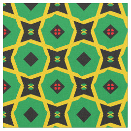 Tecido Jamaican Flag & Jamaica Trendy Tecido/fashion
