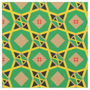 Tecido jamaicano Flag e Jamaica