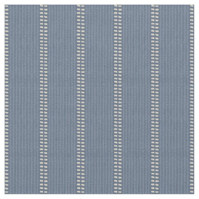 Tecido Japandi azul marinho linhas geométricas neutras (Detalhe)