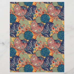 Tecido Japonês - Papel Scrapbook do Artesanato Qu