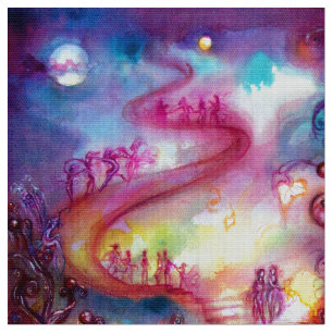 TECIDO JARDIM DAS SOMBRAS PERDIDAS/ESCADAS MÍSTICAS