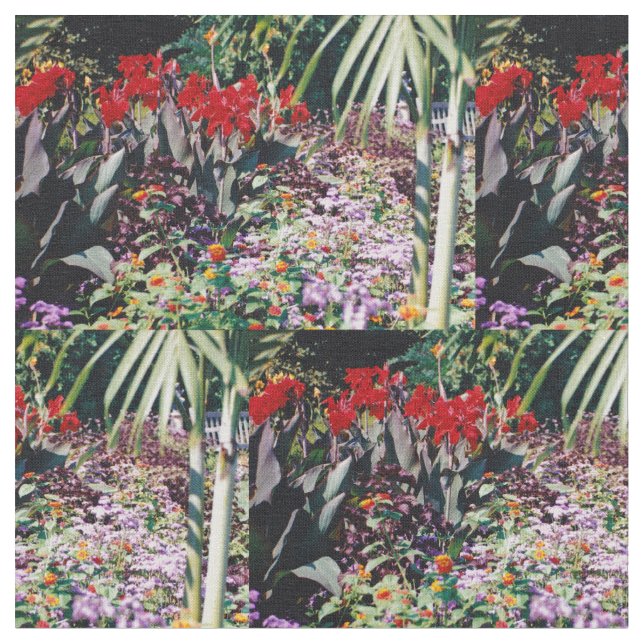 Tecido Jardim de cura (Detalhe)