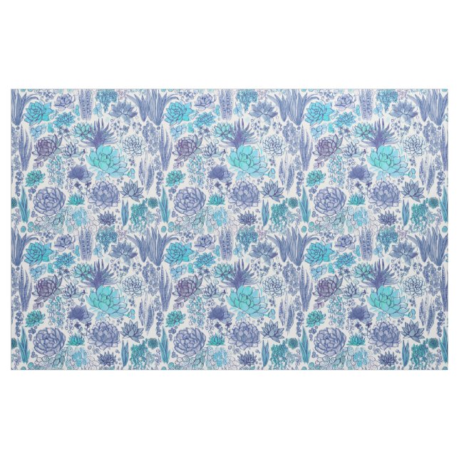 Tecido Jardim de Sucultura (Fat Quarter)