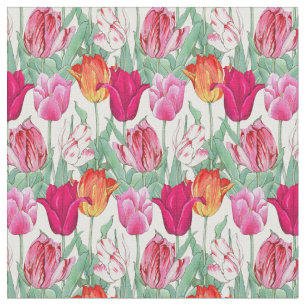Tecido Jardim de Tulips