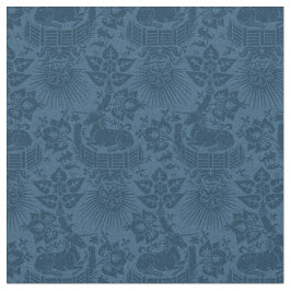 Tecido Jardim do Unicórnio Renascentista em Escala Doll, 