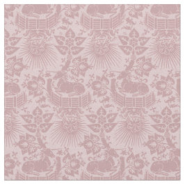 Tecido Jardim do Unicórnio Renascentista em Escala Doll, 