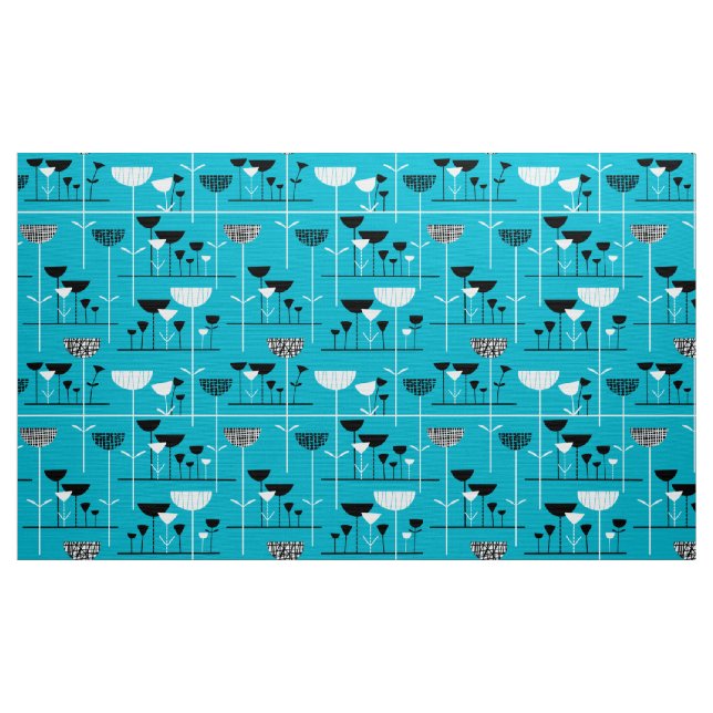 Tecido Jazz Moderno - Azul Aqua 00b2ca (Jarda)