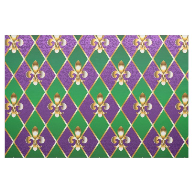 Tecido Jewelry Background Mardi Gras (Jarda)