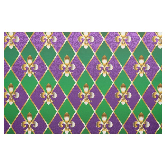 Tecido Jewelry Background Mardi Gras (Jarda)