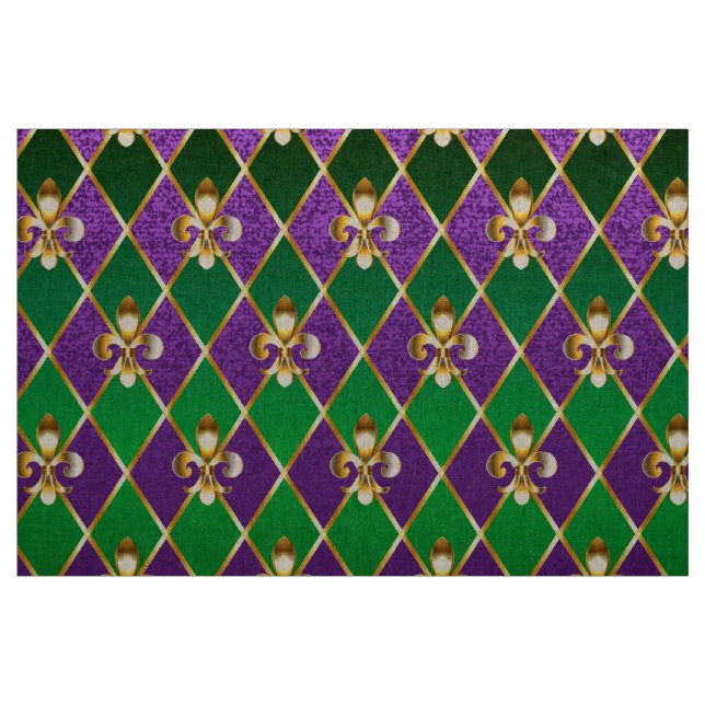 Tecido Jewelry Background Mardi Gras (Jarda)