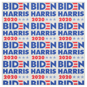 Tecido Joe Biden 2020 Harris Vote Democrata Azul Eleitora