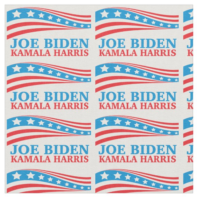 Tecido Joe Biden Kamala Harris para a América (Detalhe)
