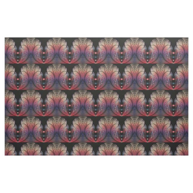 Tecido Jonglage Abstrato Modern Fantasy Fractal Art (Fat Quarter)