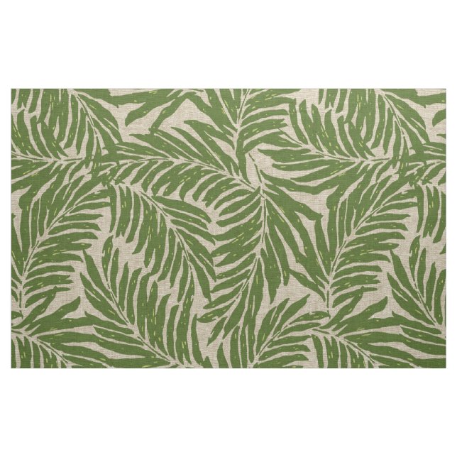Tecido Kahanu Palms Hawaiian Linen Texture (Jarda)