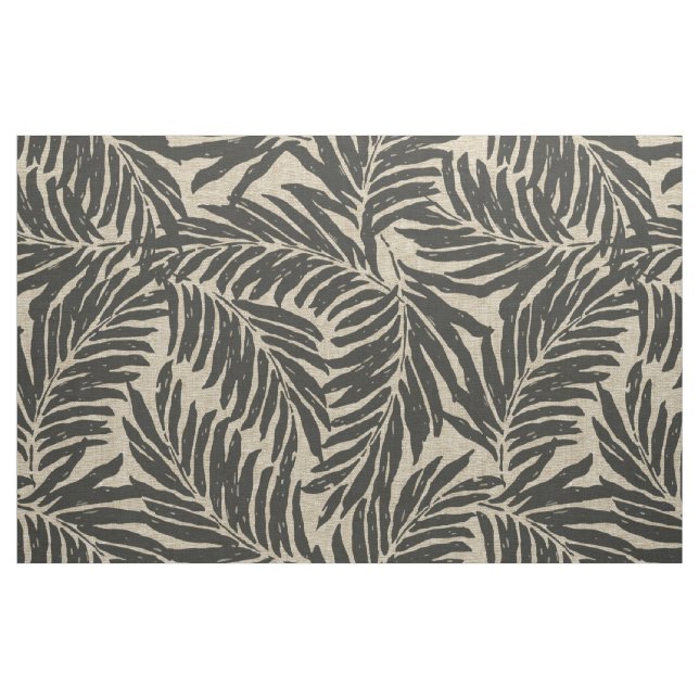 Tecido Kahanu Palms Hawaiian Linen Texture (Jarda)