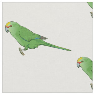 Tecido Kakariki Coroa Amarela