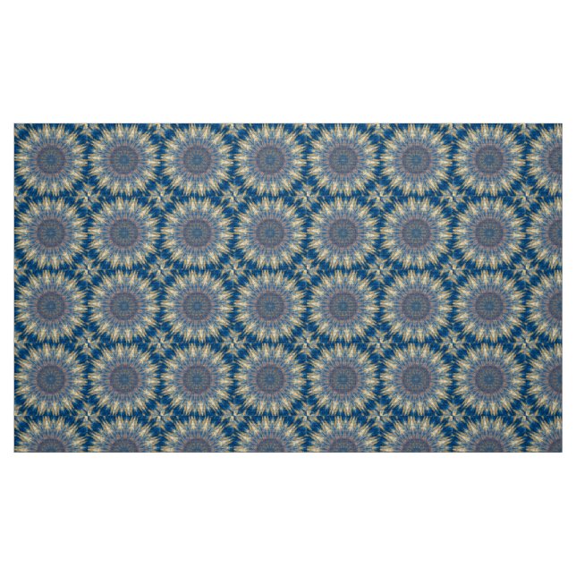 Tecido Kaleidoscópio Blue Chakra Thunder_Cove (Fat Quarter)