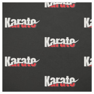 Tecido Karate Martial Arts Abstrato Swish