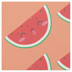 Tecido Kawaii Watermelon