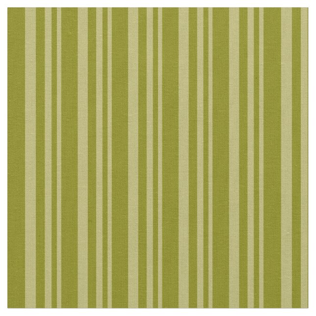 Tecido Khaki escuro e faixas verdes (Detalhe)