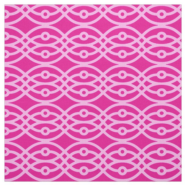 Tecido Kimono impressão, magenta e rosa (Modelo)